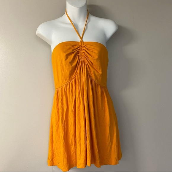 Babydoll Maternity Tank Top - Maternity By Ingrid & Isabel Orange Medium - Picture 2 of 12